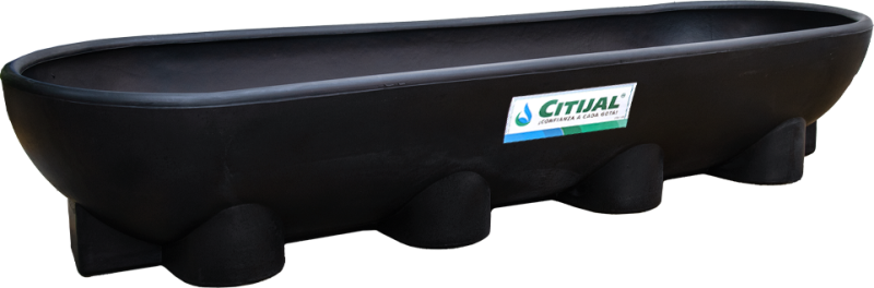 Bebedero/ Comedero para ganado Horizontal 1000 L