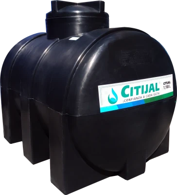 Tanque Horizontal Negro 1100 L