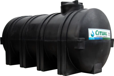 Tanque Horrizontal Negro 3500 L