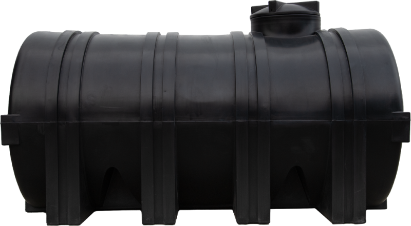 Tanque Horrizontal Negro 3500 L