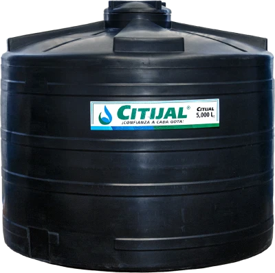 Tanque Vertical Baja Dimensión Boca Central 5000 L