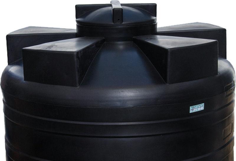 Tanque Vertical Boca Central con Hombros 3000 L