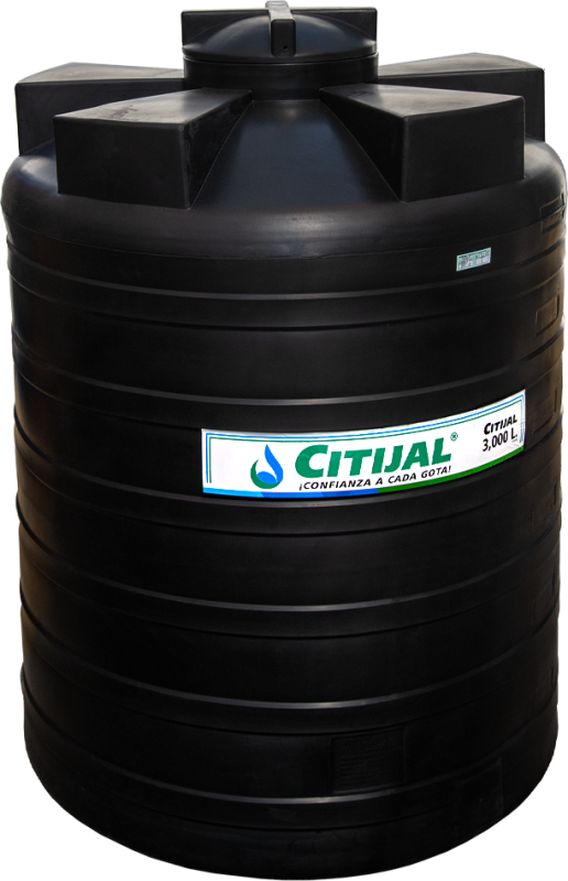 Tanque Vertical Boca Central con Hombros 3000 L
