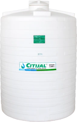 Cisterna Vertical Boca Central Con Hombros 7500 L