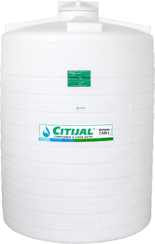 Cisterna Vertical Boca Central Con Hombros 7500 L