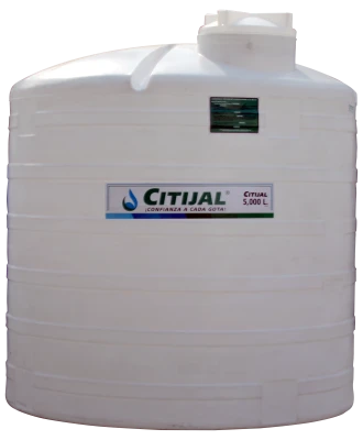 Cisterna Vertical Boca Lateral Toriesférica 5000 L
