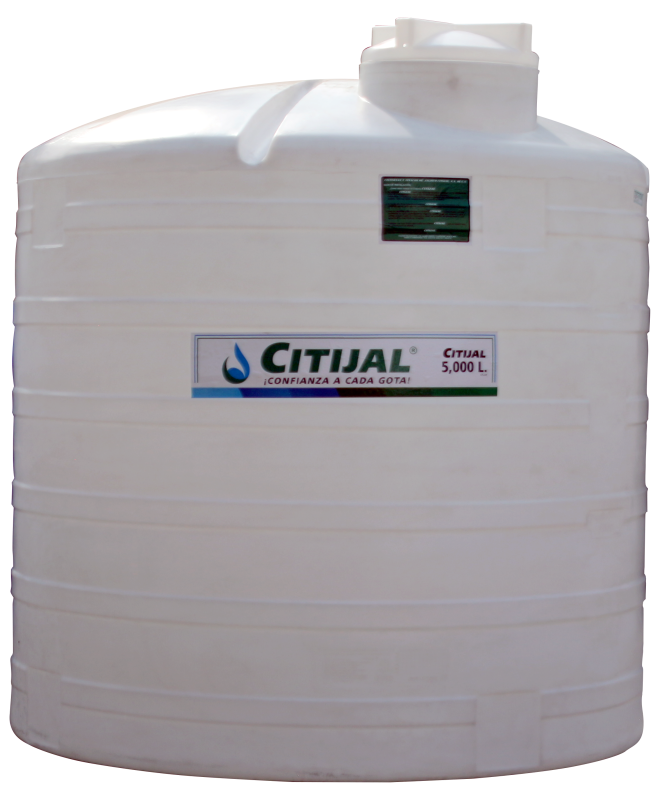 Cisterna Vertical Boca Lateral Toriesférica 5000 L