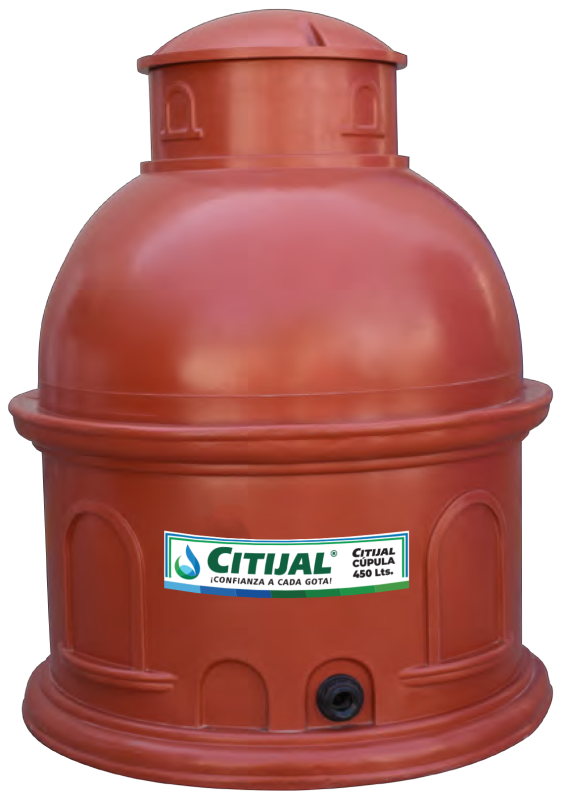 Tinaco Cúpula Multicapa 450 L