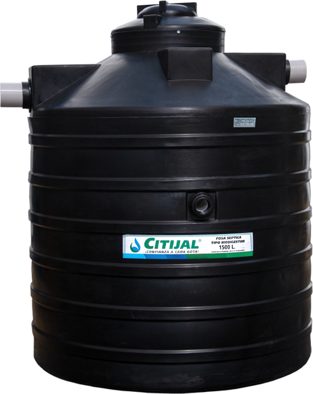 BIODIGESTOR DUAL LIMPIA-FÁCIL 1500 L