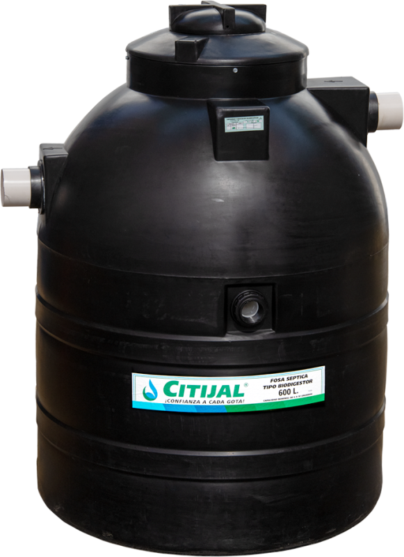 BIODIGESTOR DUAL LIMPÍA-FACIL  600 L