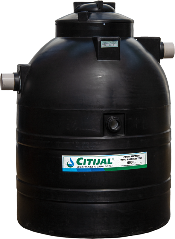 BIODIGESTOR DUAL LIMPÍA-FACIL  600 L